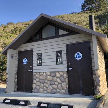 Devil's Slide Coastal Trail - 5.22.21 vault toilets - Hiking Near Me - Pacifica, California
