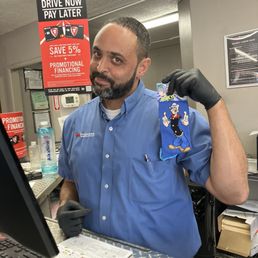 Andre, at Firestone in Poway.