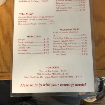 Cindy's Cafe - Menu back side - American Near Me - Dickson, Tennessee
