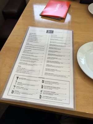 Menu photo 1 Zov's Bistro - Tustin Tustin, CA