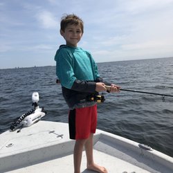The youngest having a blast!
