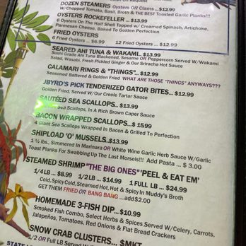 Muddy Waters - Menu - American Near Me - Deerfield Beach, Florida