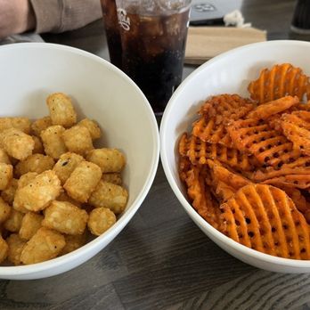 PersNIKKIty's Cafe - Salt 'N Pepper Tots & Waffle-Cut Sweet Potato Fries - Juice Bars & Smoothies Near Me - Show Low, Arizona PersNIKKIty's Cafe - Salt 'N Pepper Tots & Waffle-Cut Sweet Potato Fries - Juice Bars & Smoothies Near Me - Show Low, Arizona