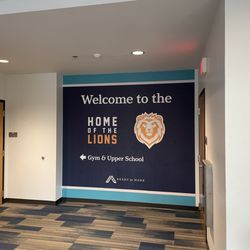 Advantage Direct - This wall mural is bright, durable and washable. It is printed on 0.6 semi-rigid vinyl film with a canvas pattern.