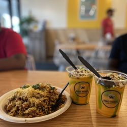 Eggholic - Bhel and Mango Mastani