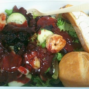 Jillbee Delivers - Blackberry Prawn Salad from Jillbee Delivers. - Food Delivery Services Near Me - Campbell, California