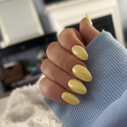Zen Nails - Full set with chrome