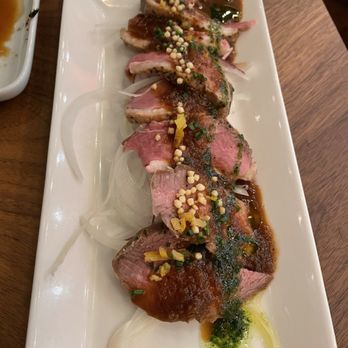 New Fuji - Duck carpaccio - Japanese Near Me - Vancouver, British Columbia New Fuji - Duck carpaccio - Japanese Near Me - Vancouver, British Columbia