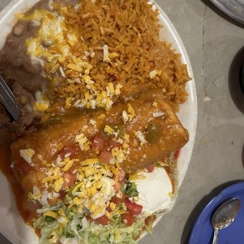 Valle Luna - Chimichanga Dinner - Mexican Near Me - Chandler, Arizona