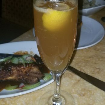 Mua - Billie Jean, ElderFlower, Hennessey, Sparkling Wine and Fresh Lemon Zest. - Bars Near Me - Oakland, California Mua - Billie Jean, ElderFlower, Hennessey, Sparkling Wine and Fresh Lemon Zest. - Bars Near Me - Oakland, California