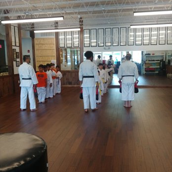 Okinawan Karate Dojo - Kicking drills - Karate Near Me - Ellicott City, Maryland