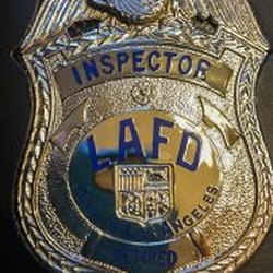 LA City Fire Card - Retired LAFD Inspector