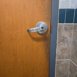 Great American Buffet - Looks to be poop on the door handle