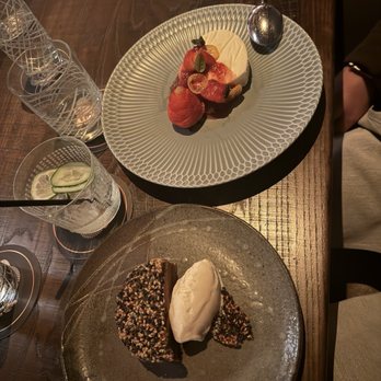 Azumi - peanut butter and strawberry dessert - Sushi Bars Near Me - Houston, Texas