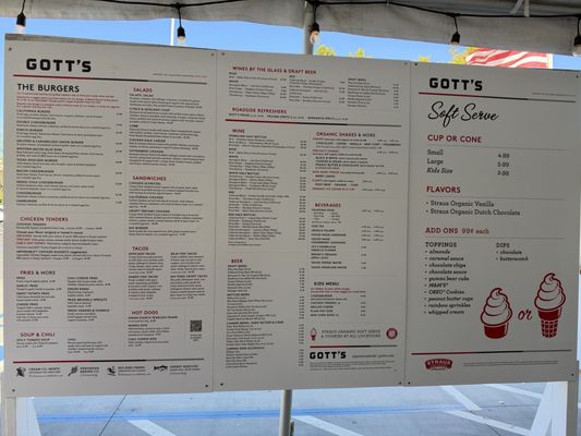 Menu photo 1 Gott's St. Helena Saint Helena, CA Menu photo 1 Gott's St. Helena Saint Helena, CA