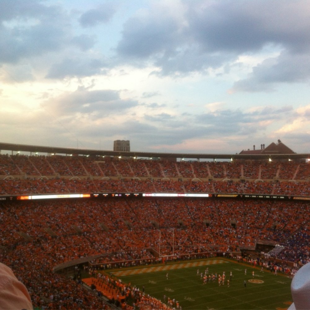 Neyland Stadium - View from QQ - Stadiums & Arenas Near Me - Knoxville, Tennessee