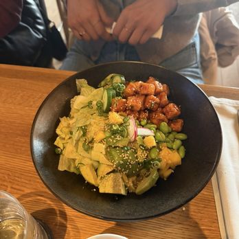 Cactus Club Cafe - Tofu poke bowl - Cocktail Bars Near Me - Boston, Massachusetts