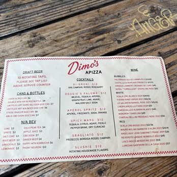 Dimo's Apizza - Menu - Pizza Near Me - Portland, Oregon Dimo's Apizza - Menu - Pizza Near Me - Portland, Oregon
