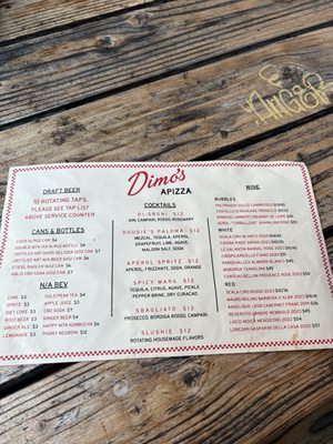 Menu photo 1 Dimo's Apizza Portland, OR Menu photo 1 Dimo's Apizza Portland, OR