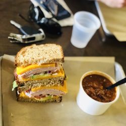 Heirloom Salad Co - Turkey & Avocado and Heirloom Chili