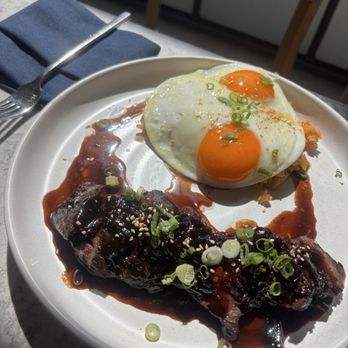 Openaire - steak and eggs - New American Near Me - Los Angeles, California
