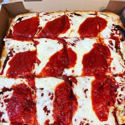Sal Vito Pizza - Eggplant Parm Siciian Pizza
