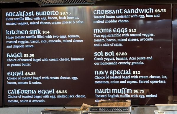 Menu photo 2 Nautical Bean San Luis Obispo, CA Menu photo 2 Nautical Bean San Luis Obispo, CA