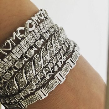 One Stop Jewelers - Ladies Silver & Diamond Bracelets - Jewelry Near Me - Redford, Michigan One Stop Jewelers - Ladies Silver & Diamond Bracelets - Jewelry Near Me - Redford, Michigan