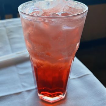 Bella Italia - Strawberry Italian Soda - Italian Near Me - Modesto, California