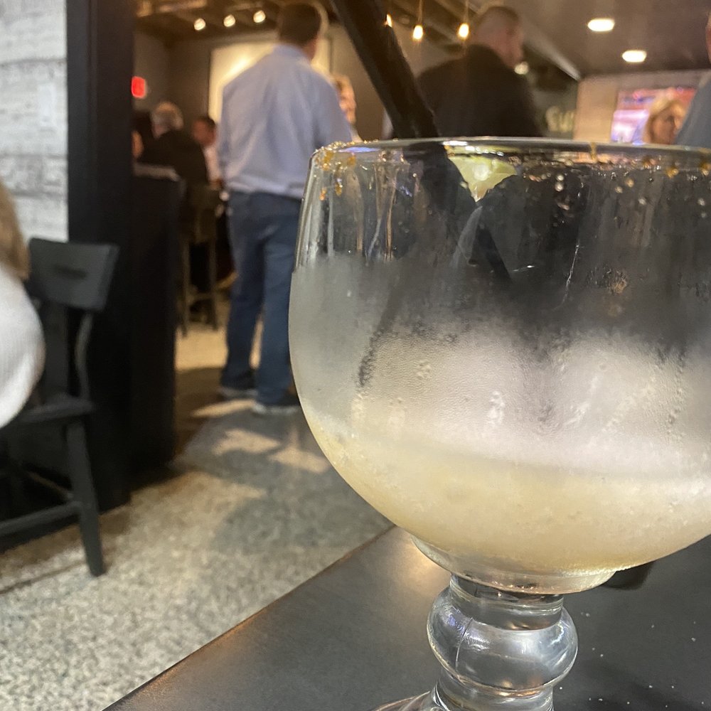 Poblano's Cantina - Empty margarita, didn't make it right the first time - Mexican Near Me - Frankenmuth, Michigan