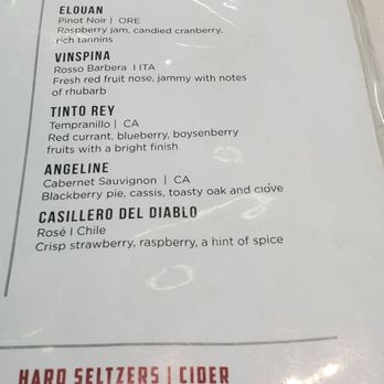 Tapas Sky Bar - wine selection - Tapas Bars Near Me - Denver, Colorado