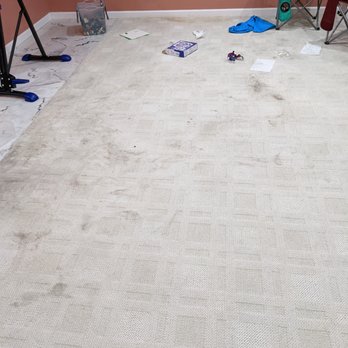 The Carpet Doctors - My son stepped into black acrylic paint and tracked it all over my cream carpet. - Carpet Cleaning Near Me - Columbus, Ohio The Carpet Doctors - My son stepped into black acrylic paint and tracked it all over my cream carpet. - Carpet Cleaning Near Me - Columbus, Ohio