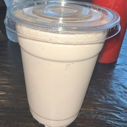 Burger Boys - Chocolate Peanut Butter Swirl Shake not good!