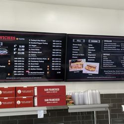 West Coast Sourdough - Brentwood - Menu