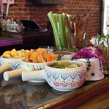 Madero 1899 - Bar garnishments - Mexican Near Me - Fullerton, California