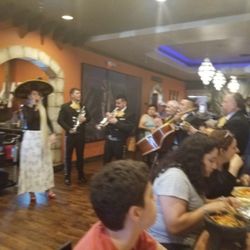 San Miguel - Mexican Night with mariachi.