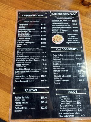 Menu photo 3 Manuelito's Mexican Restaurant Tarzana, CA Menu photo 3 Manuelito's Mexican Restaurant Tarzana, CA