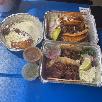 Barrio Taco - Top to bottom [Quesibirra, carne asada, barbacoa) - Mexican Near Me - Ocean City, Maryland Barrio Taco - Top to bottom [Quesibirra, carne asada, barbacoa) - Mexican Near Me - Ocean City, Maryland