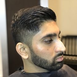 Patrick's Executive Grooming Salon for Men - Executive Haircut w/ Executive Beard Trim w/ straight razor lineup