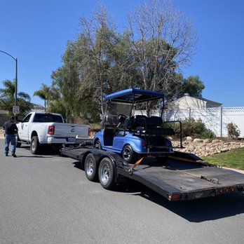 Chato's Auto Transport & Towing - Jose and one of his rigs for transporting. - Towing Near Me Chato's Auto Transport & Towing - Jose and one of his rigs for transporting. - Towing Near Me