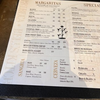Anejo Tribeca - Menus.... - Mexican Near Me - New York, New York