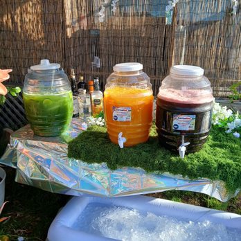 Kompaz Taquiza - Aguas frescas cucumber, mango, jamaica our own decorations. - Caterers Near Me - San Diego, California Kompaz Taquiza - Aguas frescas cucumber, mango, jamaica our own decorations. - Caterers Near Me - San Diego, California