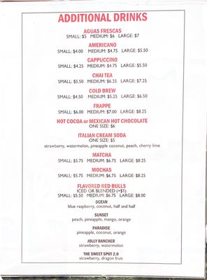 Menu photo 3 The Sweet Spot San Marcos, TX Menu photo 3 The Sweet Spot San Marcos, TX