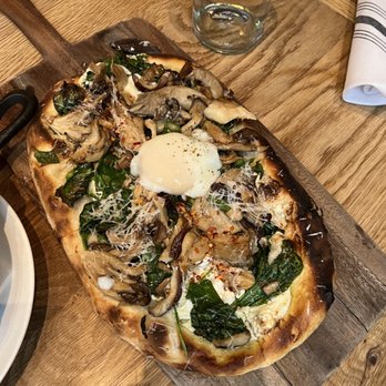 Agricola Eatery - mushroom flatbread - New American Near Me - Princeton, New Jersey