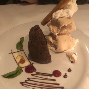 Ocean Boulevard Bistro & Martini Bar - Chocolate pecan cake with maple ice cream - Bars Near Me - Kitty Hawk, North Carolina Ocean Boulevard Bistro & Martini Bar - Chocolate pecan cake with maple ice cream - Bars Near Me - Kitty Hawk, North Carolina