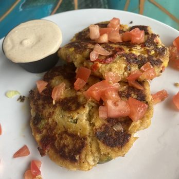 Buzzard's Roost Grill & Pub - Crab cakes appetizer. Amazing! - Seafood Near Me - Key Largo, Florida