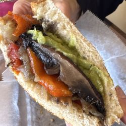 The Owego Kitchen - Hot roasted veggie on sourdough just outstanding