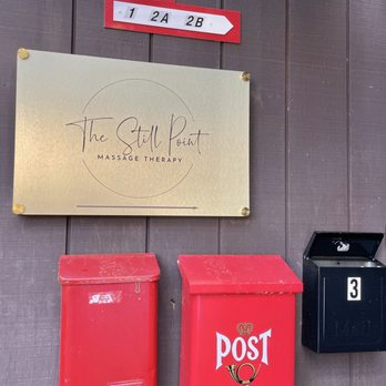 The Still Point - The mailboxes are so cute - Massage Therapy Near Me - Seattle, Washington The Still Point - The mailboxes are so cute - Massage Therapy Near Me - Seattle, Washington