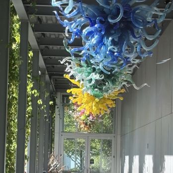 Chihuly Garden and Glass - Outside in a walkway - Art Museums Near Me - Seattle, Washington Chihuly Garden and Glass - Outside in a walkway - Art Museums Near Me - Seattle, Washington