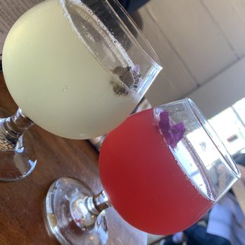 Sugar and Scribe - Lemon Lavender Mimosa and Seasonal Prickly Pear Mimosa - Bakeries Near Me - La Jolla, California Sugar and Scribe - Lemon Lavender Mimosa and Seasonal Prickly Pear Mimosa - Bakeries Near Me - La Jolla, California